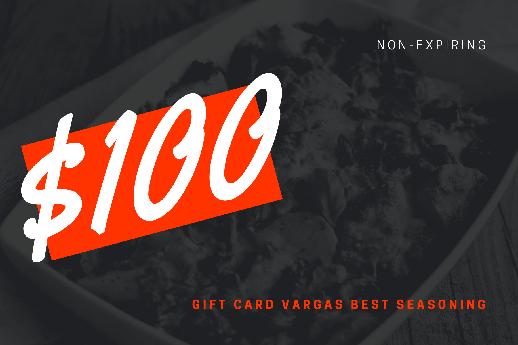 gift card for $100 best seasoning best healthy low sodium 100% All Natural ingredients